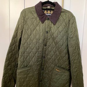 Barbour Heritage Lightweight Liddesdale Quilted Jacket - Men's - Small - Olive